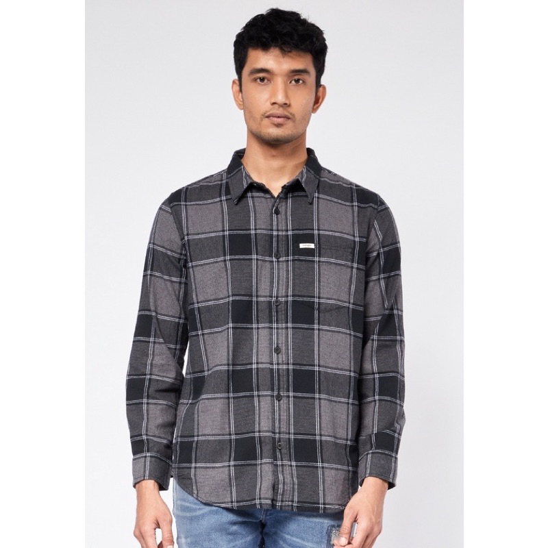 KEMEJA WRGR CAL LONG SHIRT S05A22 | Shopee Philippines