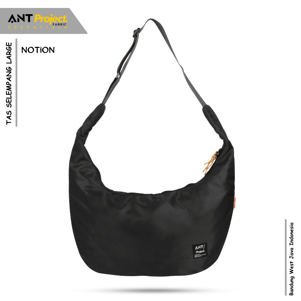 Ant PROJECT Men's Sling Bag NOTION LARGE Black Shopee Philippines