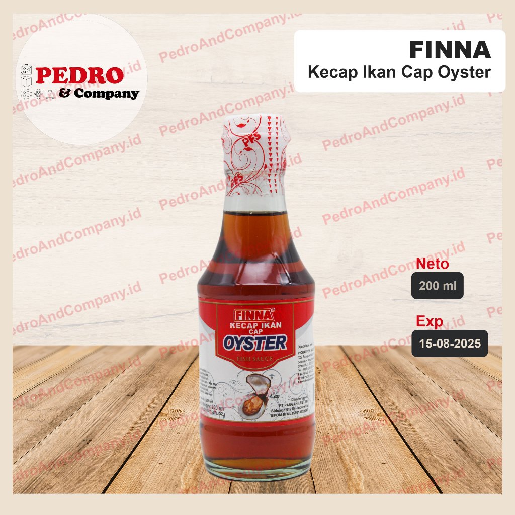 Finna fish soy sauce cap oyster 200ml fish sauce Salted soy sauce