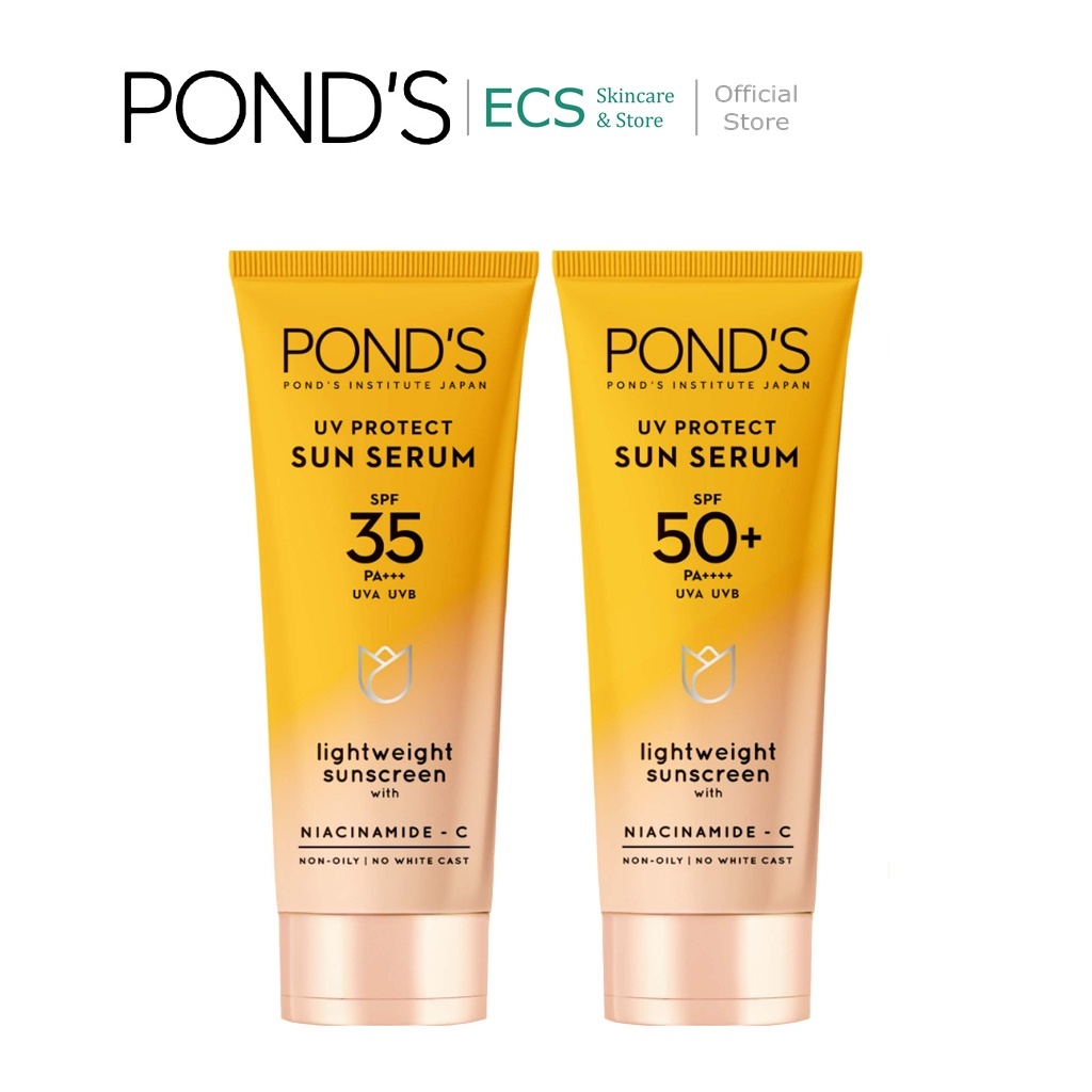 Ponds Sunscreen SPF50/SPF 35 UV Protect Sun Serum PA++ UVA UVB 30g