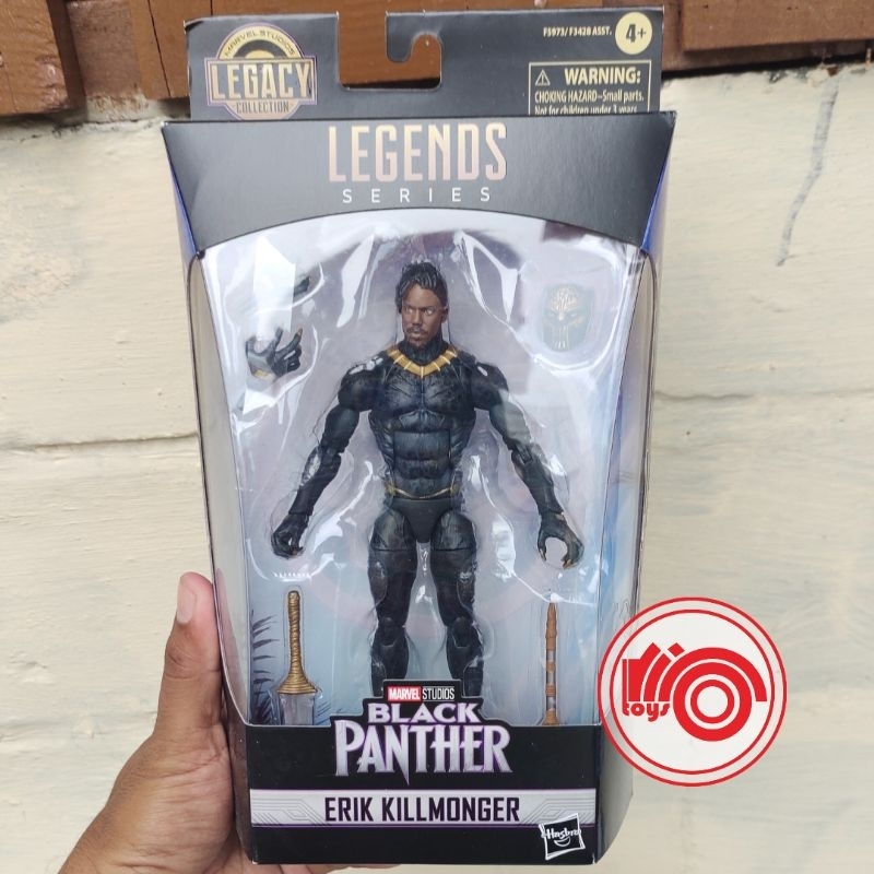 Marvel Legends Black Panther Legacy Collection Erik Killmonger | Shopee ...