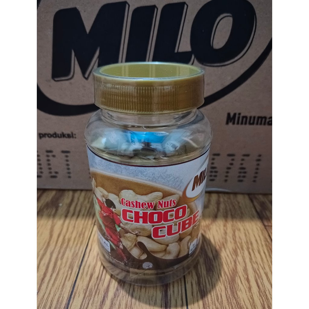 LOKAL Cashew Nuts/Cashew Nuts, Milo/Millo Cube Local 1 Jar (Per Jar ...