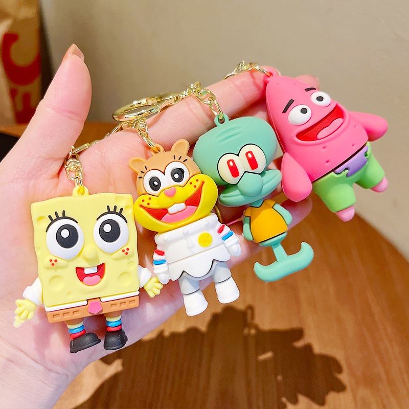 GANTUNGAN Spongebob Motif Keychain/ Keychain/Spongebob/Patrick ...