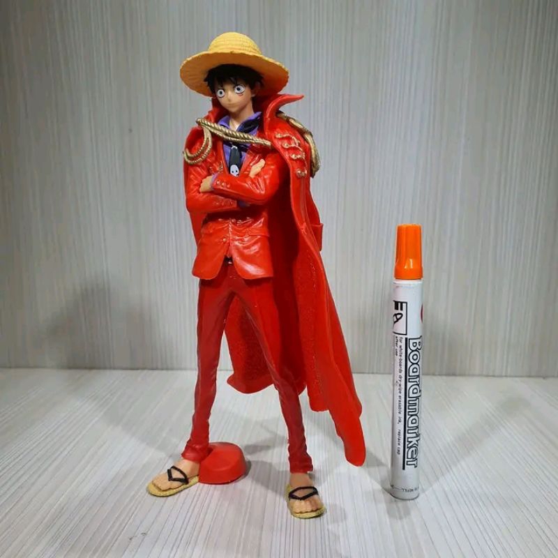 MERAH Action figure toymonkey d luffyking of artist red robe height 10 ...