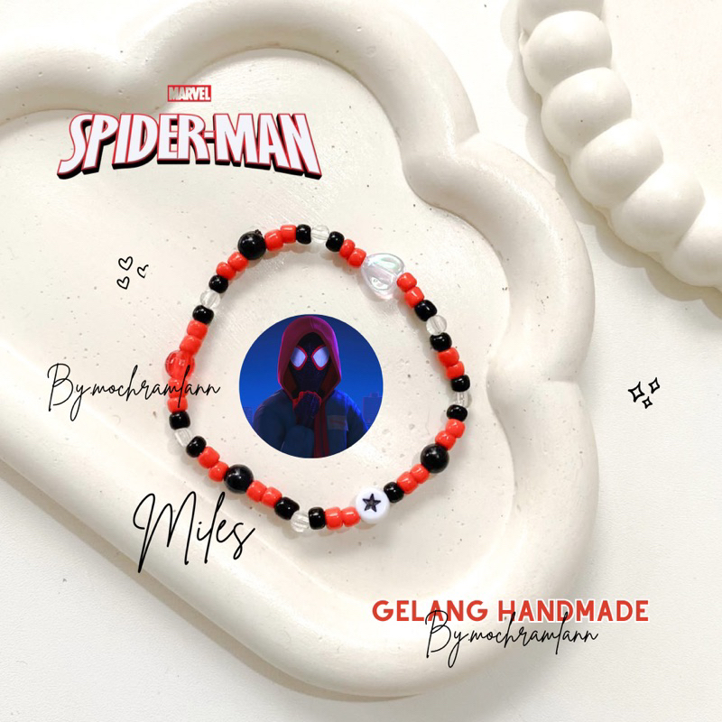 Spiderman Miles Morales And Gwen Stacy Couple Bracelet Spiderman