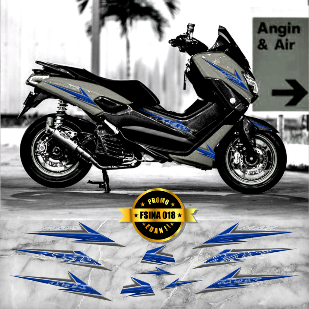 NMAX OLD TRANSPARENT STRIPING MATRIX GRAPHICS | Shopee Philippines
