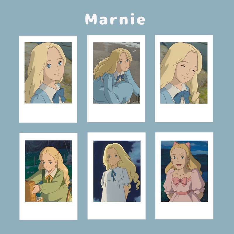 Polaroid Anime Ghibli When Marnie Was There Anna Marnie | Shopee ...