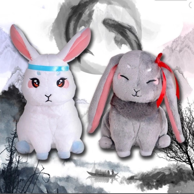 Stuffed rabbit lan wang zi wei wu xian mo dao zu shi | Shopee Philippines