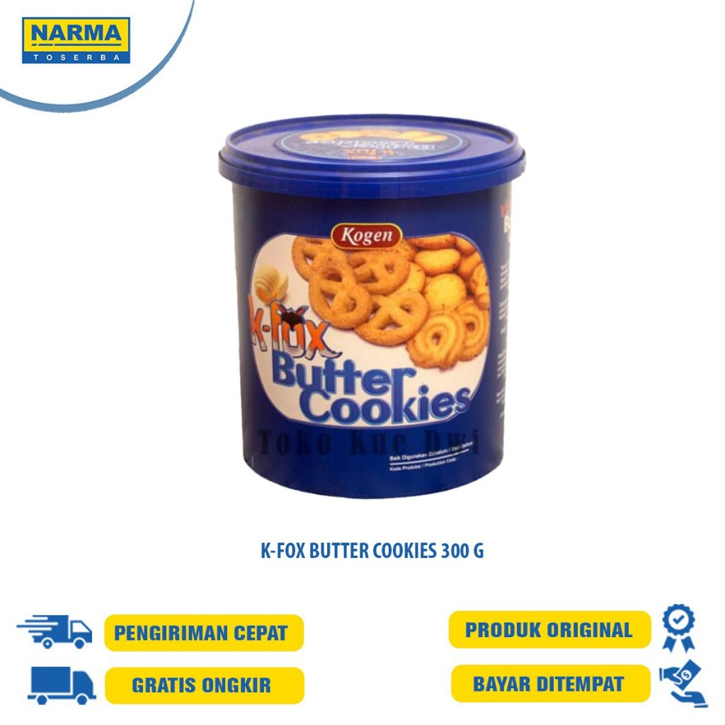 Gery BUTTER COOKIES 300GR/EGG ROLL210GR/W.ROLL& EXTRUDAT 350G/KFOX