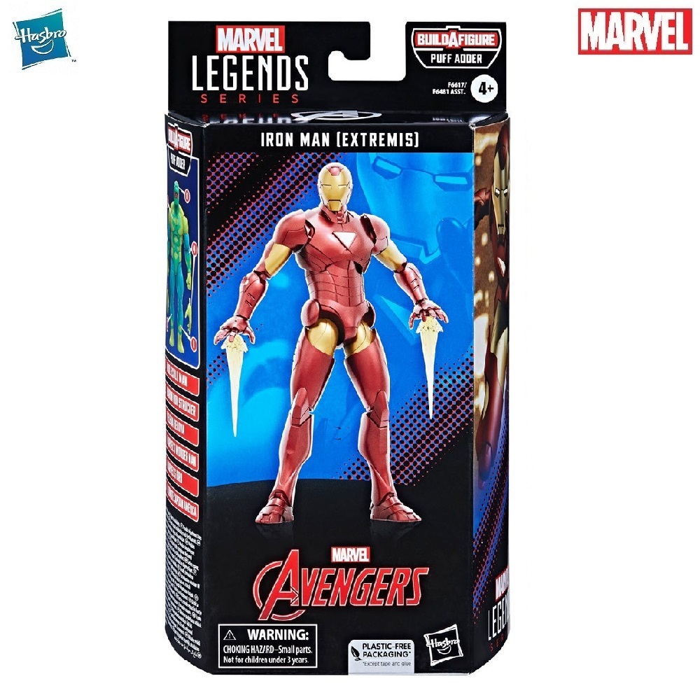 Marvel Legends Series MARVEL Avengers Classic Comics Wave Iron Man ...