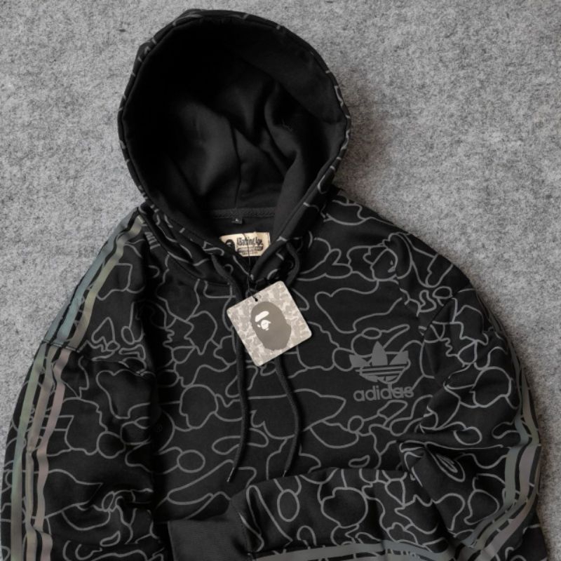 Bape x best sale adidas tech hoodie