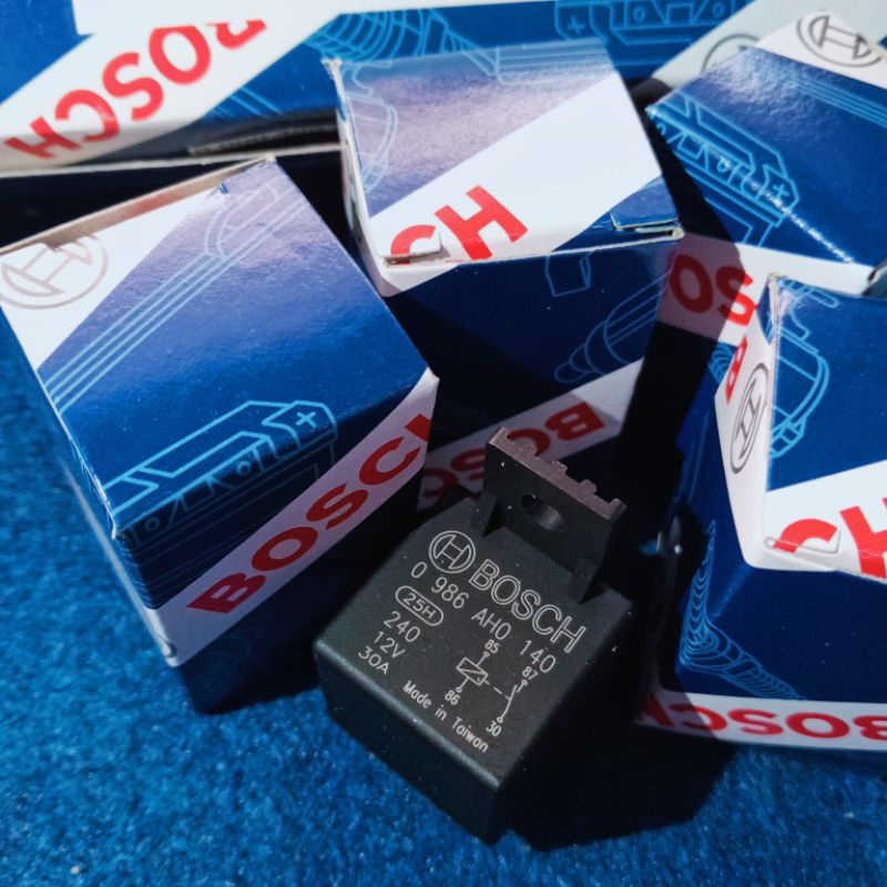 Bosch RELAY 12V 30A 4 Legs~Horn And Light RELAY | Shopee Philippines