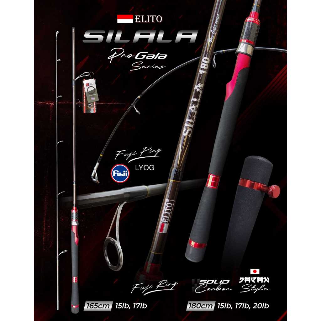 Elito SILALA PRO GALA SERIES SPINNING Rod | Shopee Philippines