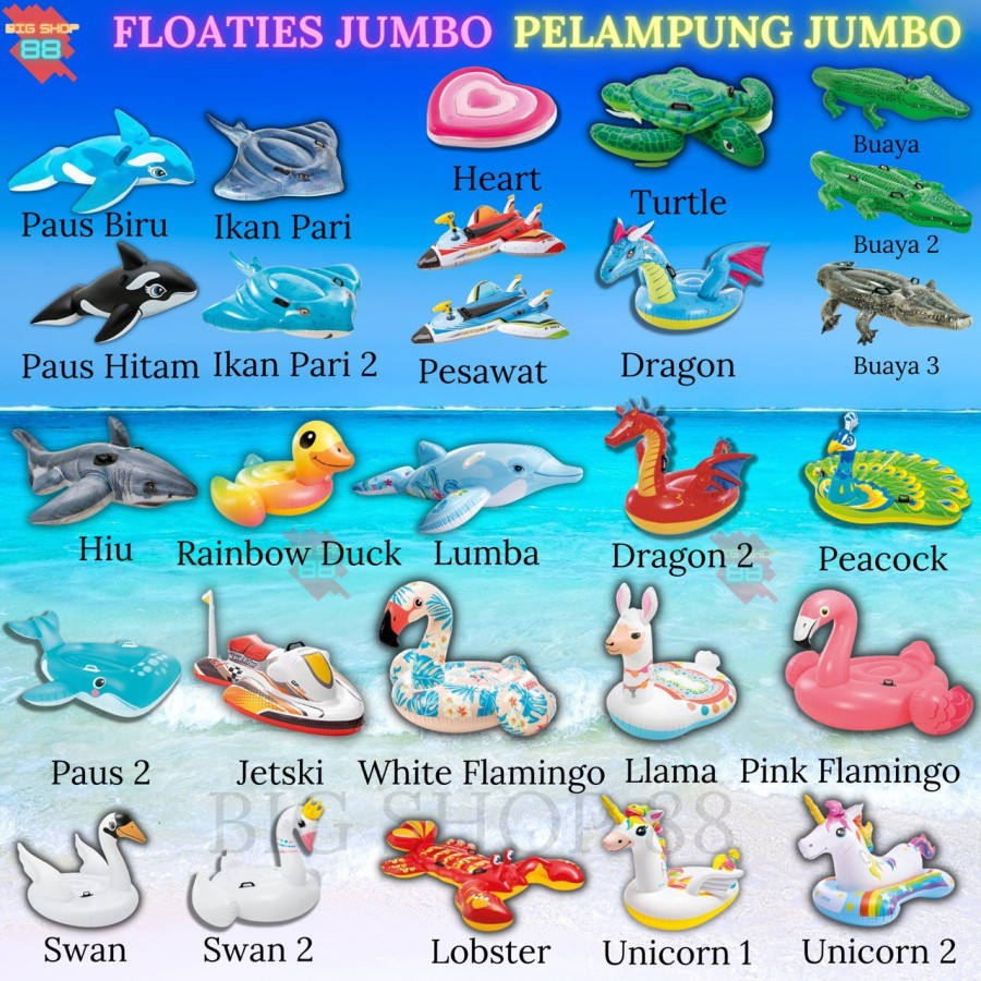RIDE ON FLOATIES CHILDREN'S FLOATS INTEX SWAN DUCK FLAMINGO UNICORN ...