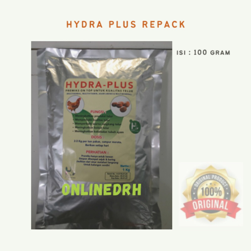 Hydra PLUS Laying Chicken Premix (Layer) Repack Production @100 grams ...