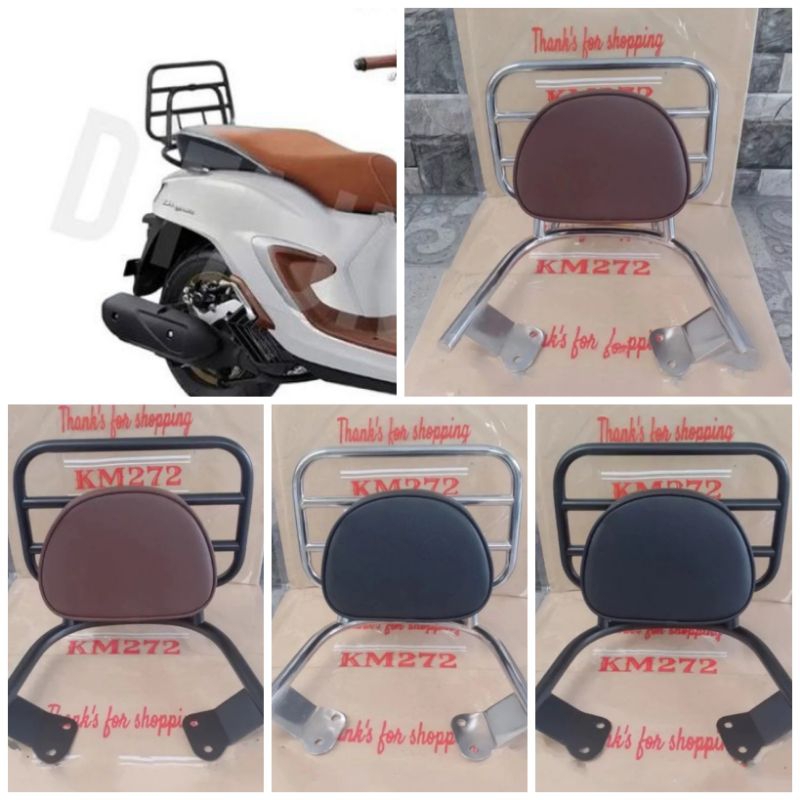 Stylo 160 Backrack plus foam pads/Honda Stylo Back Rack | Shopee ...
