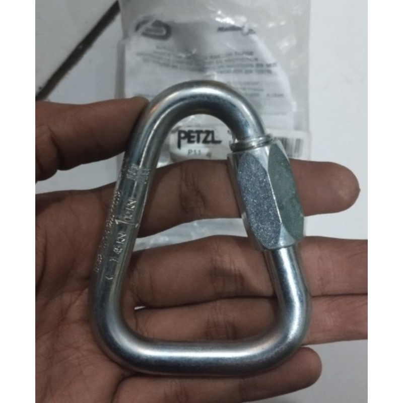 Triangular Maillon Rapide Petzl Quicklink | Shopee Philippines