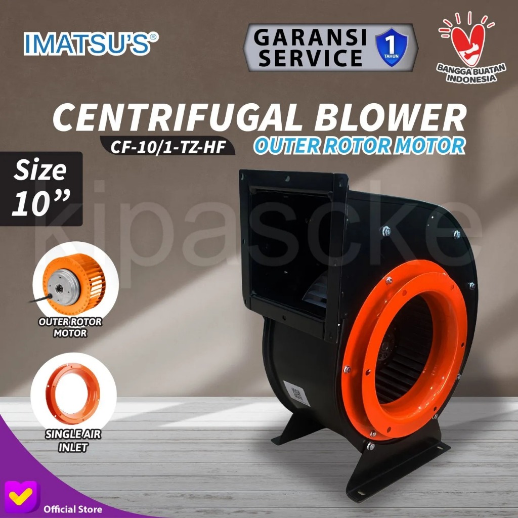 Centrifugal Fan Blower Outer Rotor Motor 10 inch Votre CF-10/1-TZ-HF ...