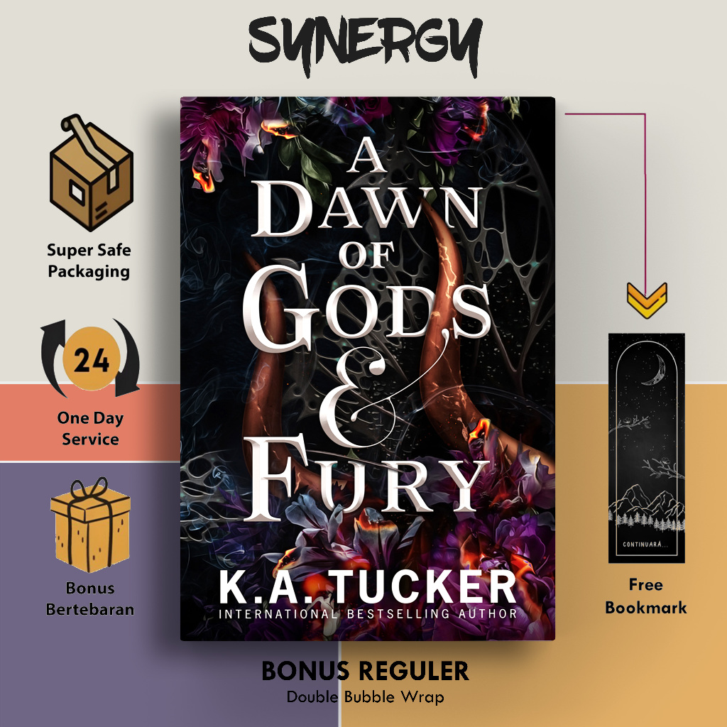 A Dawn of Gods & Fury (Fate & Flame, 4) by K.A. Tucker (English) Shopee Philippines