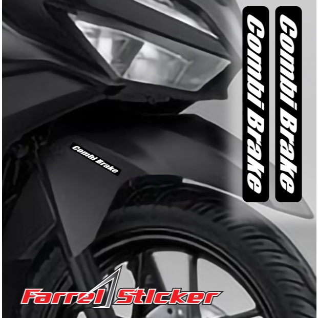 COMBI BRAKE STICKER FRONT FENDER COMBIBRAKE STICKER | Shopee Philippines