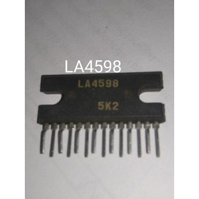 Ic LA4598 2chanell power ic for portable audio equipment | Shopee ...