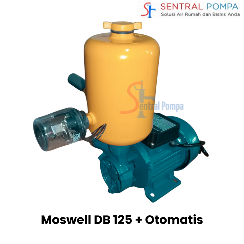 MESIN Moswell DB 125 B 125 watt Water Pump + Automatic Pump Machine ...