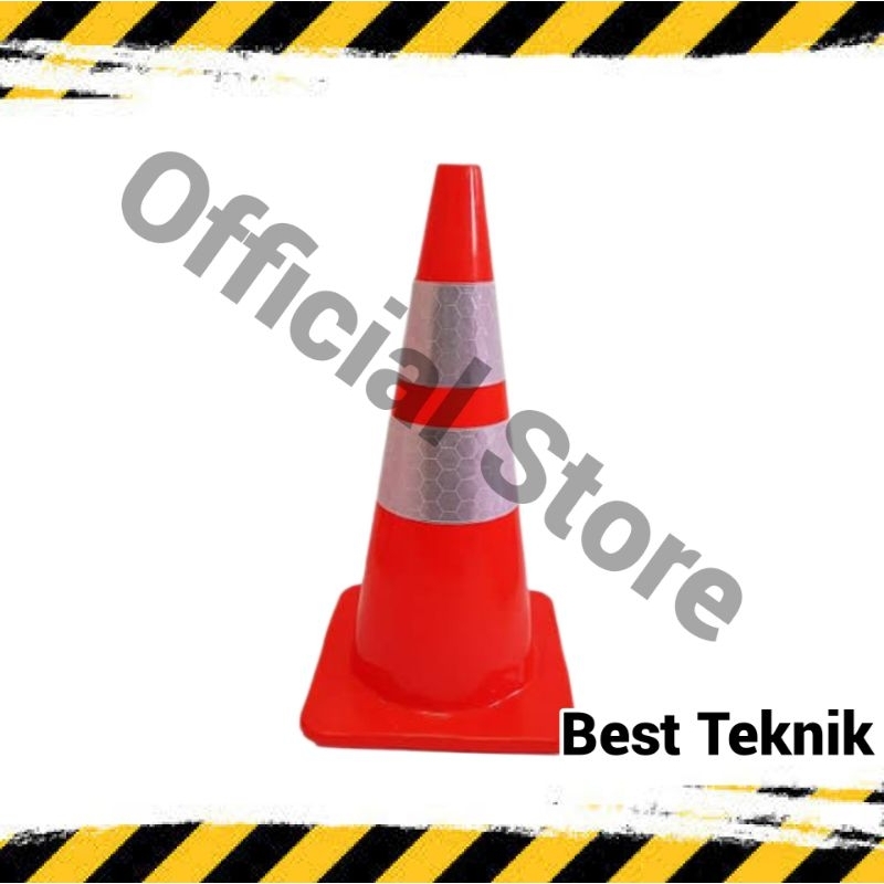 Safety Traffic Cone 70cm / Traffic Cone / Orange Base Cone | Shopee ...