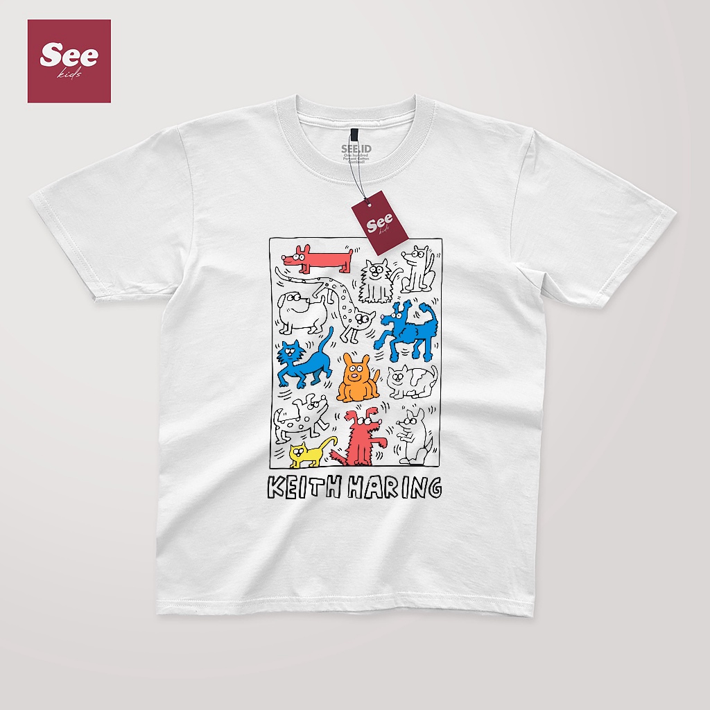 Ut KEITH HARING children's clothes, unisex children's tshirts aged 2