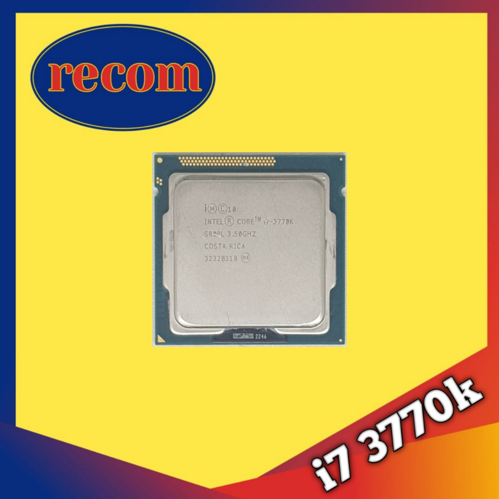 Procestor INTEL CORE i7 3770K TRAY LGA 1155 | Shopee Philippines