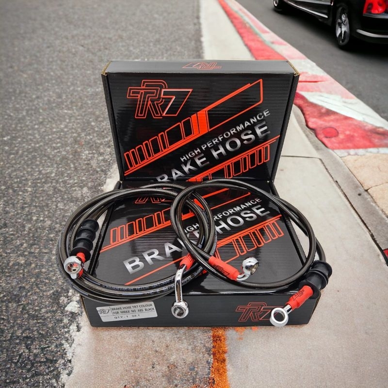 Nmax non ABS carbon brake hose, TDR TR7 racing model, front and rear ...