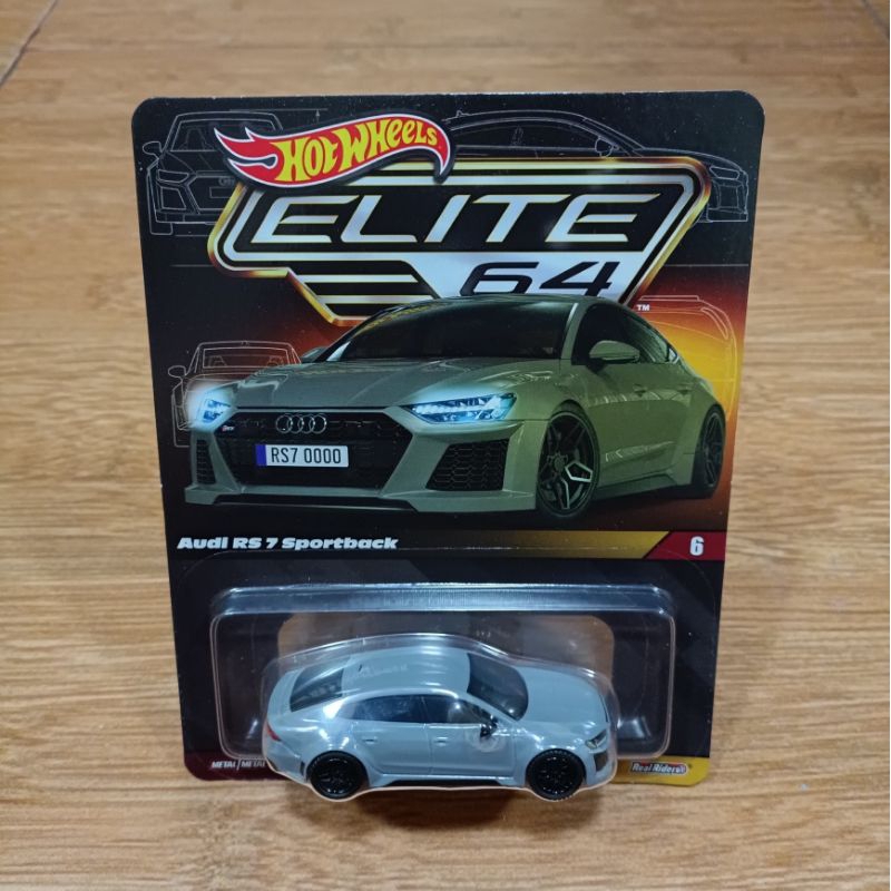 Diecast Hot Wheels Elite 64 Elite64 Audi RS 7 RS7 Sportback Gray ...