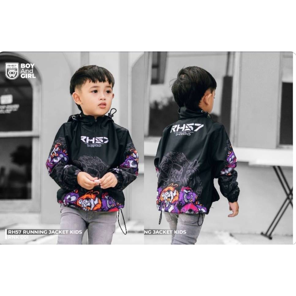HITAM Kids RACING Jacket KIDS RACING Jacket - Black | Shopee Philippines