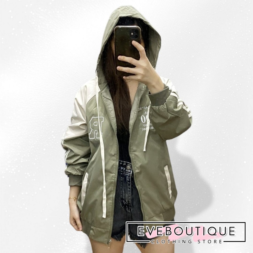 Korean hoodie jacket shopee sale
