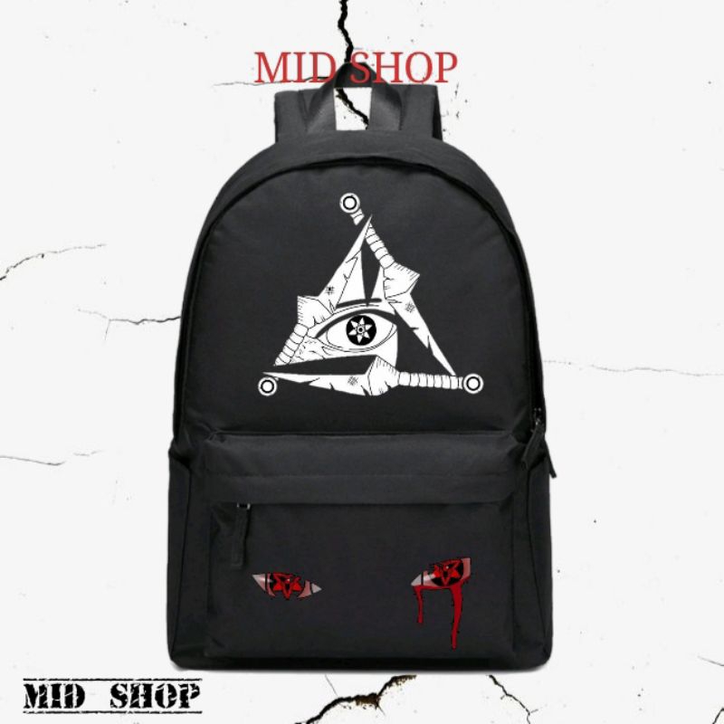 MATA Uchiha Sasuke Backpack Uchiha Itachi Bag Uchiha Madara Backpack ...