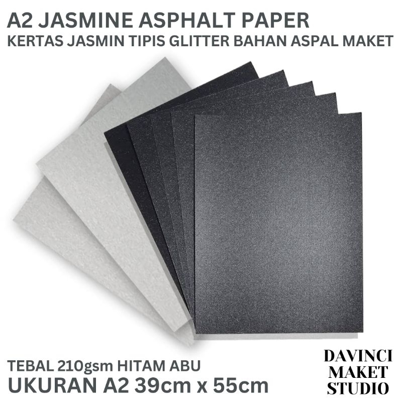 (A2 JASMIN) Jasmine Grey Asphalt Paper Sheet Diorama Model Material ...