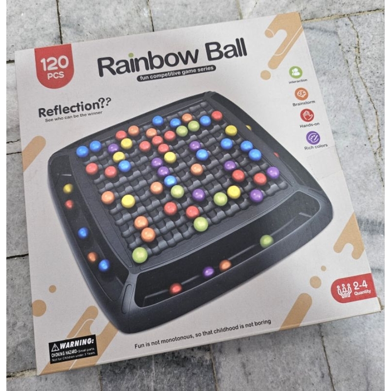 Viral rainbow ball game toy 120 pcs | Shopee Philippines