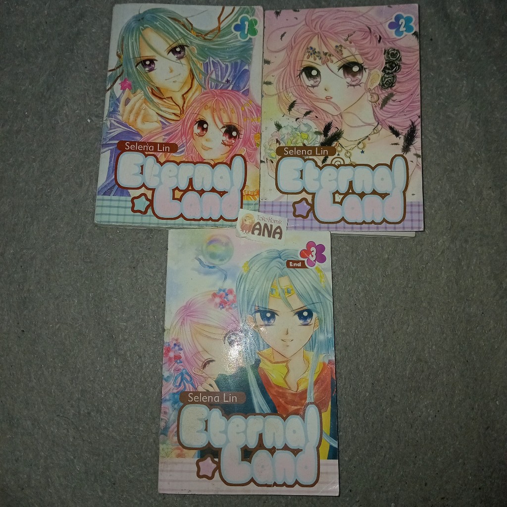 Comic SET Eternal Land 1-3 End (Selena Lin) | Shopee Philippines