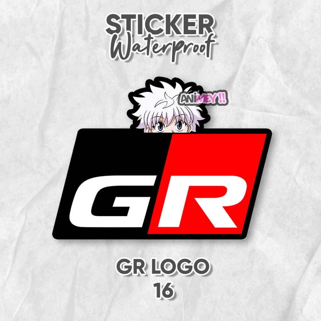 Gr Anime Logo Sticker / waterproof Anime Sticker | Shopee Philippines