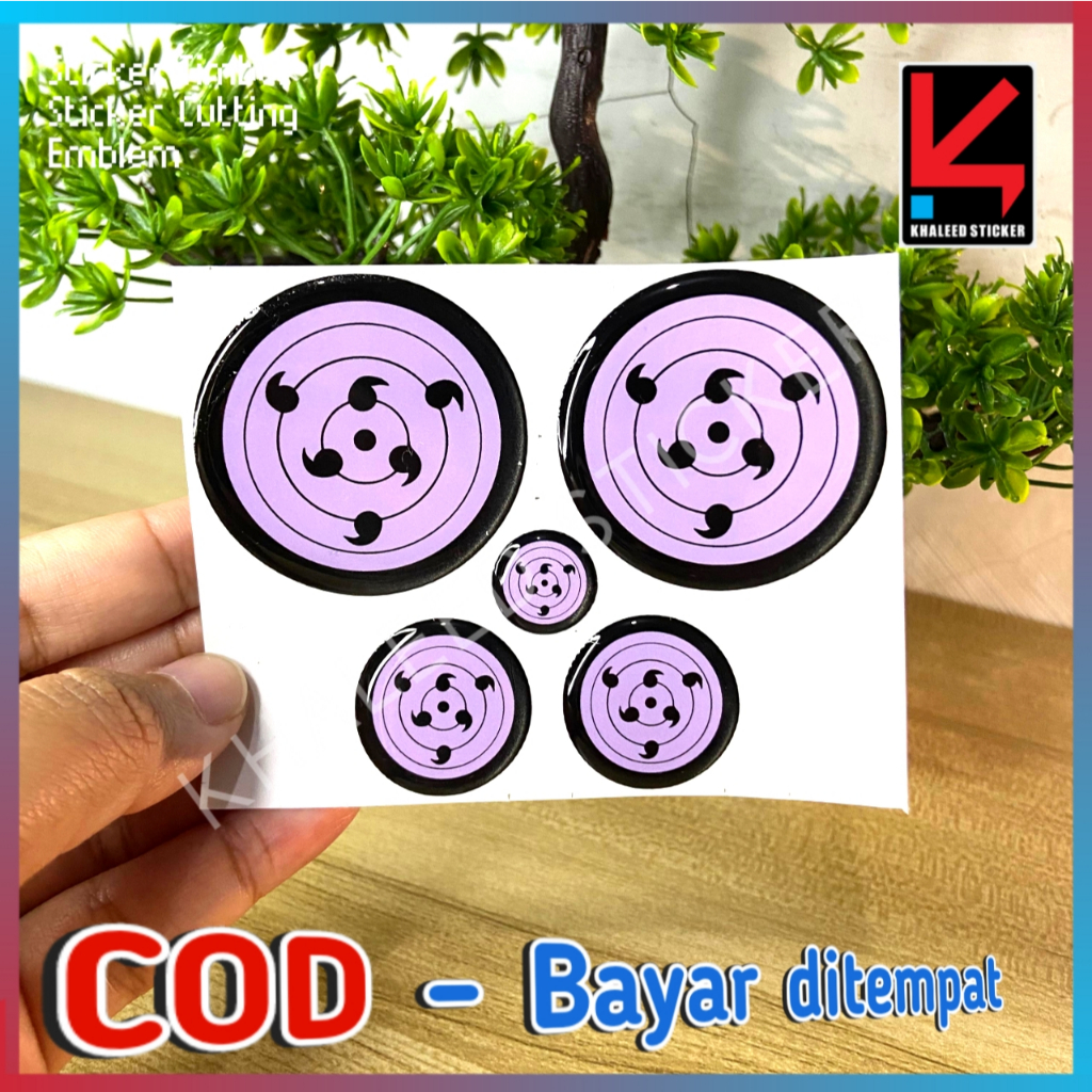 STICKER EMBLEM EMBOSSED STICKER RINNEGAN AEROX NMAX LEXI EMBLEM ...