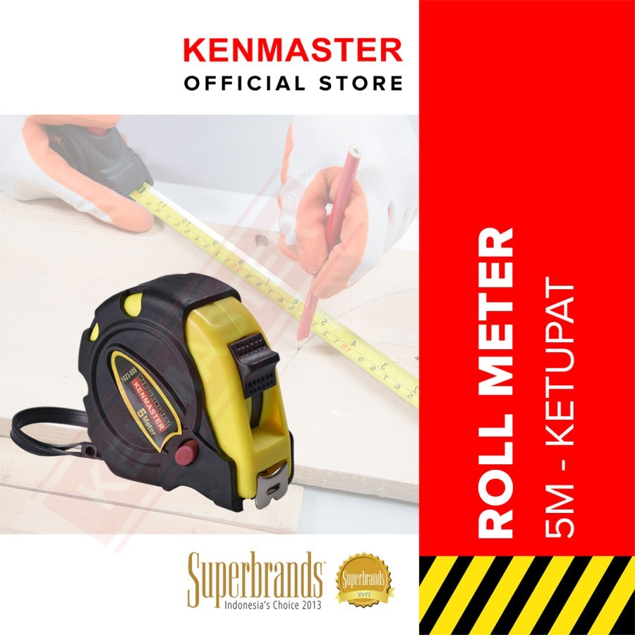 Kenmaster Measuring Instrument 5 Meters Ketupat Meter Dimension Meter ...