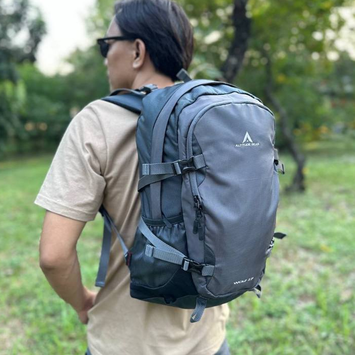 Altitude Gear Wolf 27 Backpack Backpack Backpack Men Women Outdoor Camping Free Rain Cover Shopee Philippines