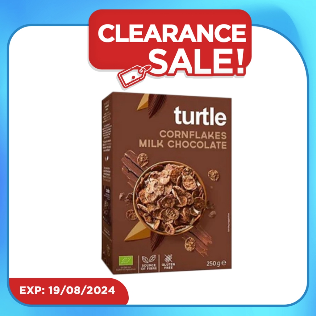 Turtle Organic Cornflakes Milk Chocolate Cereal 250 Gr | Shopee Philippines