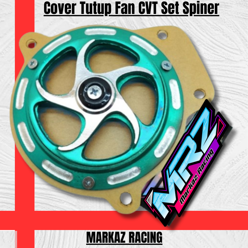 Cvt Fan Lid Cover Set Rotating Spinner Yamaha Nmax New Aerox New CVT ...