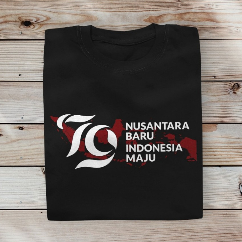 T-shirt For Indonesian Independence Distribution, The 79th Anniversary ...