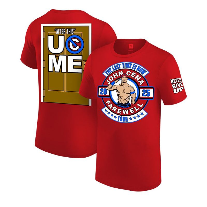 T-shirt WWE JOHN CENA FAREWELL TOUR | Shopee Philippines