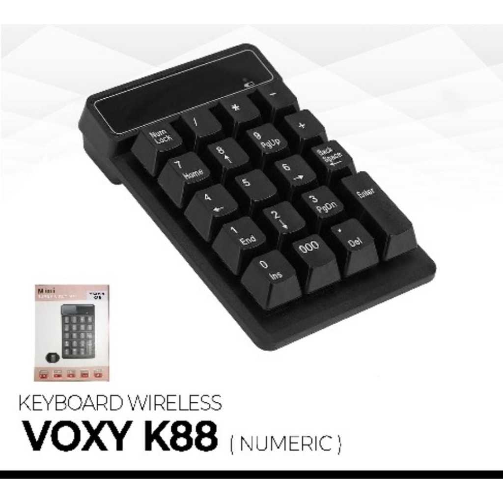 Gaming numeric keypad number pad numpad USB 2.4ghz wireless keyboard ...