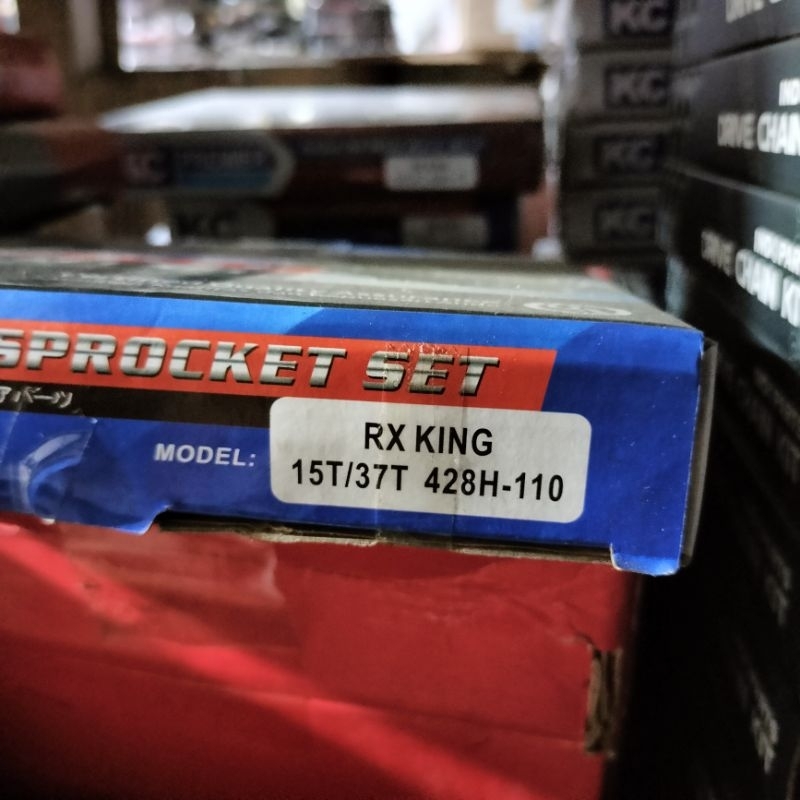 RX KING GEAR SET FOR RX KING MOTORCYCLE BRAND KC PREMIER | Shopee ...