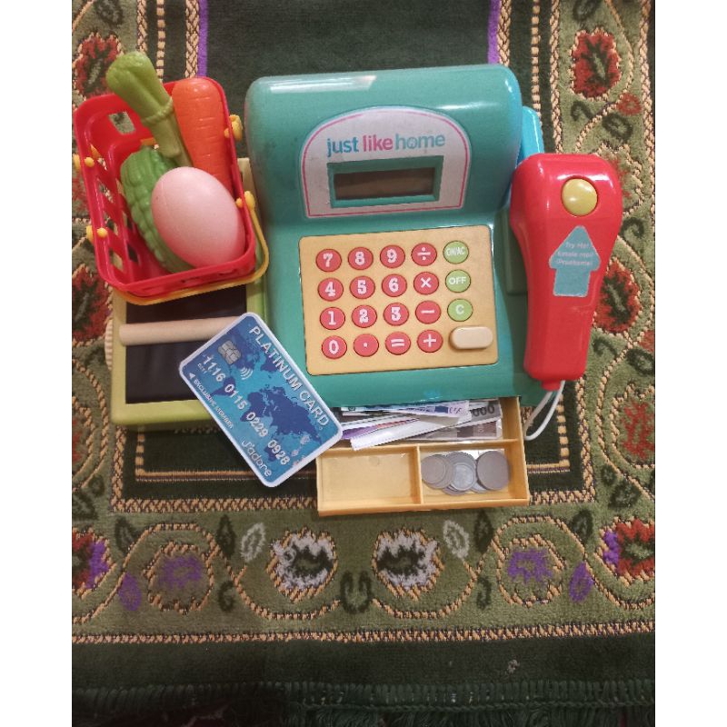 Just like home brand Cash Register Toy PL Shopee Philippines