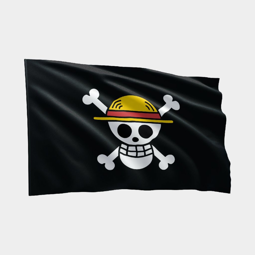 One Piece Anime Flag Jolly Roger LOGO | Shopee Philippines