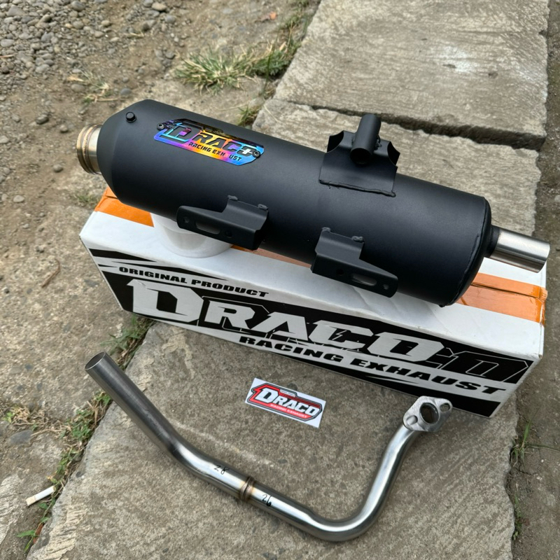 Draco std racing exhaust Vario beat aerox nmax scoopy mio pcx fino soul ...